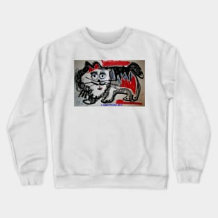 Cat Crewneck Sweatshirt